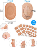 36Pcs Bunion Pain Relief Pads to Wear with Shoes, Self-Adhesive Bunion Protector Pad Corn Cushions for Women Men to Reduce Friction and Pressure — 5