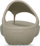 Crocs Women's Kadee Wedge Platform Flip Flop Sandals Cobblestone 9 — 3