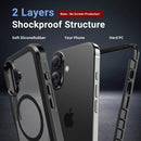 jaroco Magnetic for iPhone 16 Case Heavy Duty Protection Black photo 2