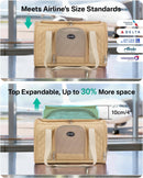 CarryTip Airline Approved Cat Carrier with Expandable Top, 17x11x9.5 in, Brown