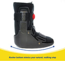 Air CAM Walker Boot Short + Ankle & Foot Reusable Ice Pack Cold Wrap — 2
