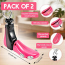 Shoe Stretcher Women Men, Boot Stretcher Wide Feet, 4-Way Shoe Widener & Expander for Stretch Length & Width | rose | 2 — 2