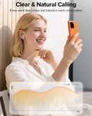TAGRY Bluetooth Headphones True Wireless Earbuds 60H Playback LED Power Display Earphones with Wireless Charging Case IPX5 Waterproof in-Ear Ear buds with Mic for TV Smart Phone Laptop Computer Sports photo 5