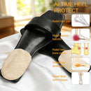 4 Counts Heel Cushion Cups for Plantar Fasciitis Relief, Silicone Gel Heel Pad for Sore Heel Pain, Heel Support Insoles for Bone Spur & Achilles Tendonitis Shock Absorbing, 2 Clear — 4