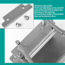 Manual Leather Splitter Peeling Machine Leather Paring Skiver Skiving Tools | Silver-Type C — 5