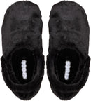 Crocs Unisex-Adult Classic Unfurgettable Lined Clogs, Fuzzy Slippers | 7 Women/5 Men | Black — 4