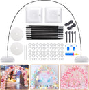 Chamvis Balloon Arch Kit, 9FT Height & 10FT Width Adjustable Balloon Arch Stand Frame Garland Stand: Wedding Baby Shower Birthday Photo Backdrop — 1