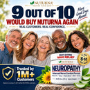 Neuropathy Nerve Cream - Fast-Acting Maximum Strength 3.7% Menthol for Feet, Hands, Legs & Toes - Cooling Nerve Comfort - Non-Greasy with Arnica, MSM & Aloe Vera - Made in USA - XL 8 oz Value Size — 5