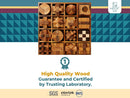 BSIRI 16 in 1 Wooden Brain Teaser Puzzles for Adults and Seniors Interlocking 3D Mini Wood Mind Games Hand Puzzle Teasers Set Toys Coffee Table Games Gift — 3