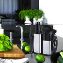 RAXCO Kitchen Utensils Set,18-Piece Cooking Utensils and Knife Set,Black — 2