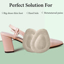 Metatarsal Pads 6 Pcs, Fleece Surface Gel Foot Pad for Women Men 5