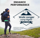 Hike Support Insoles - Welnove Carbon Fiber Insoles -Shoe Insert for Hiking Ourdoor Sport - Rigid Support for Turf Toe,Foot Fractures,Hallux Rigidus,Hiking Boots Inserts for Men Women-XL - Blue — 4
