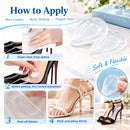6 Pairs Metatarsal Pads Ball of Foot Cushions Clear 4