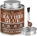 Leather Glue, 130ml Waterproof High Strength Adhesive, Clear Flexible Repair Cement for Bonding Between Sofas, Car… — 1