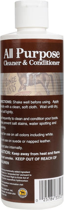 Fiebing's Leather Cleaner & Conditioner (8 oz) - All Purpose Wax-Free Color Safe Formula Protects & Strengthens All Leather - Prevents Molding, Cracking, Water Spots & Salt Stains on Car, Shoe, Purse — 7