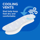 Dr. Scholl's AIR-PILLO Insoles // Ultra-Soft Cushioning and Lasting Comfort with Two Layers of Foam that Fit in Any Shoe - One pair - White — 4