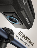 Lamicall Bike Frame Bag Waterproof - [1s Release] Bike Phone Mount Holder | Medium — 4
