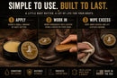 Triple Crown Boot Butter- All Natural Leather Conditioner & Protector. Made in USA, 4 oz, Restores Shine & Softness for Boots, Shoes and Saddlery (4 oz.) — 6