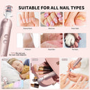 Hoxida Nail Drill Grinder for Senior Thick Toenail Manicure Pedicure Kit - Rosecase — 5