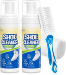 Jevvu Shoe Cleaner, Shoe Cleaning Kit with Brush & Towel for White Shoes — 2