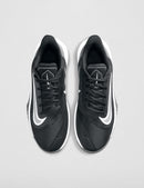 Nike Unisex Adult Precision 7 Basketball Shoes - Black/White/Iron Grey/Smoke Grey — 5