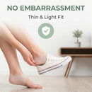 Heel Protectors Height Increase Insole Silicone Invisible Heel Lift Shoe Insoles, Shock Absorption Cushion Support for Men and Women Half Shoe Pad, 1.57 in — 5