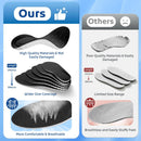 Insoles for Men and Women, 4D Cloud Shoe Inserts, Memory Foam - Black — 5