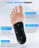 Arch Support Inserts, Carbon Fiber Insole, M11-12.5/W12-13.5 — 3