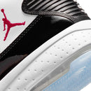 Nike Men's Jordan Max Aura 2 Basketball Shoe - White/Gym Red-black — 8