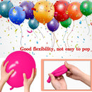 68Pcs Pink Balloons Kit 12 Inch Metallic Pink Balloon, Pink Confetti Balloon and Baby Pink Party Balloons with Ribbons for Birthday, Wedding, Baby Shower, Graduation Decorations. — 3