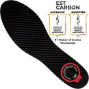 Carbon Fiber Insole - 1 pc, Men 6.5-7, Women 7.5-8 - Orthotic Insole - Black-1 Pc — 2