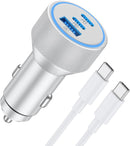 for iPhone 18/17/16/15 Pro Max/Duo Car Charger, 67W Fast USB C Car Charger photo 1
