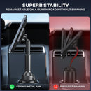 APPS2Car Universal Car Cup Phone Holder | Quick Extension Long Arm | 360° Swivel | Adjustable for iPhone, Samsung, Google, and All Smartphones | Stable & No Shake Design | Gray-MagSafe photo 5