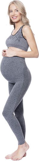 Ames Walker 20-30 mmHg Maternity Compression Pantyhose | Small | Beige — 4