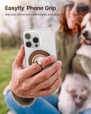 andobil 2026 3rd Gen Stability Magnetic Phone Ring Grip for MagSafe, Brown photo 4