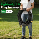 Garden Hose 75FT, Non-Expanding Water Hose Ultra Lightweight | Black — 2