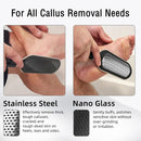 FREATECH Dual-Sided Foot File, Callus Remover with Nano Glass & Metal Surface, Professional Pedicure Tool for Hard Cracked Dead Skin, Foot Rasp for Heel Care, Exfoliation & Smoothing, Home Spa Shower — 4