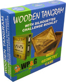 Tangram Wooden Puzzle Geometry Game, with 48 Silhouette Challenge Booklet — 3