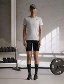 Nike Women's Bella 7 Training/Workout Shoes - Black/White/Black — 3