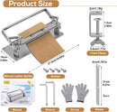 Leather Splitter, Leather Skiver Peeler, Manual Skiving Machine | Large-Silver-Type D — 2