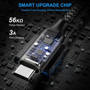 etguuds USB A to USB C Cable, 5-Pack (3/3/6/6/10 ft) Fast Charging Type C 2
