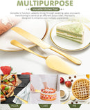 2-Piece Premium Cake Cutting Set, Exquisite Knife and Server with Serrated Design, Includes Cake Knife and Pie… — 5