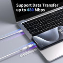 Thousover 4 Pack Lightning to USB C Adapter for iPhone 15/16/17/18 Pro/18 Pro Max,for iPhone 18/17/16 Charger,18/17/16 Accessories,Fast Charging & Data Transfer,USB C Charger Cable,Not for Audio/OTG photo 6