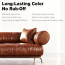 Medium Brown Leather Repair Kit, Recoloring Balm, Leather Dye — 5