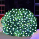 HISHINY Christmas Lights Outdoor Decorations for Bushes,LED Connectable Bush Christmas Lights Outdoor Yard Mesh Shrub Net Light for Party, Holiday, Wedding, Tree,Bushes (Cool White) — 1