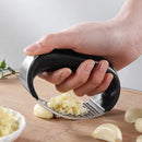 Garlic Press Rocker, Stainless Steel Garlic Mincer Crusher Professional Kitchen Gadgets Garlic Chopper with… — 7