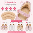 Kids Heel Grips for Shoes Too Big, Foam Pads, 4 Pairs Mixed — 7