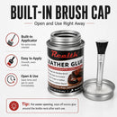 Realth Leather Adhesive Glue 4 oz Brush Can, Heavy Duty Contact Cement — 2