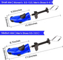 Pair of Premium Professional 4-way Shoe Trees, Shoe Stretcher for Men or Women | blue — 6