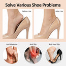 9 Pairs Heel Pads for Shoes High Heels, Shoe Inserts for Women Men, Heel Grips Liner for Womens, Foot Protectors Cushion Liners for Blisters, Heel Pain, Loose Shoes, Comfort Fillers (Beige Black) - Beigeblack | 9 Pairs — 3